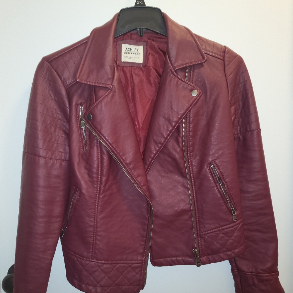 Ashley Outerwear Moto Jacket
